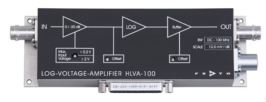 HLVA-100對(dui)數(shu)的帶寬電壓放(fang)大器