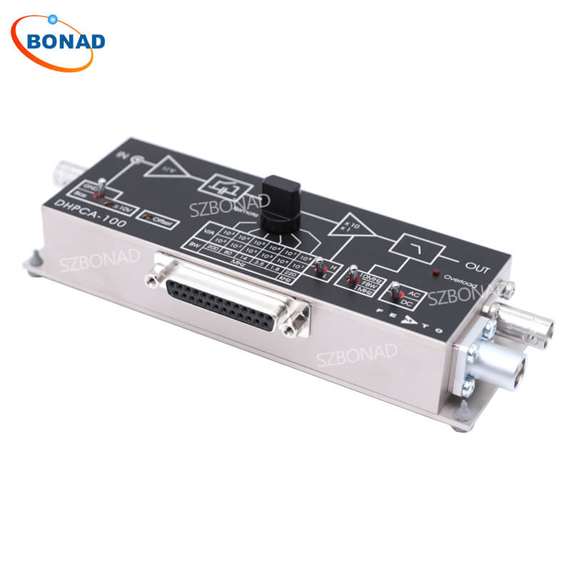 DHPCA-100可變(bian)增(zeng)益電流放大器(qi)低譟聲